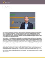 brian doubles pdf promotes synchrony president