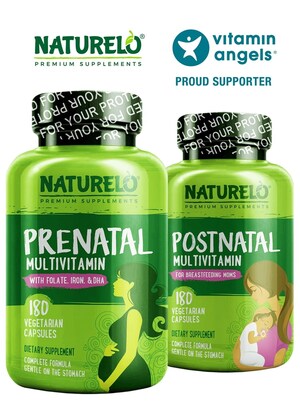 NATURELO Premium Supplements Partners with Vitamin Angels this Mother's Day to Reach Mothers in Need Worldwide