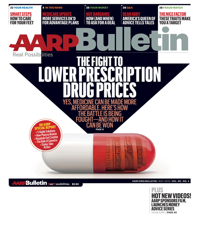 May AARP Bulletin The Fight to Lower Prescription Drug Prices