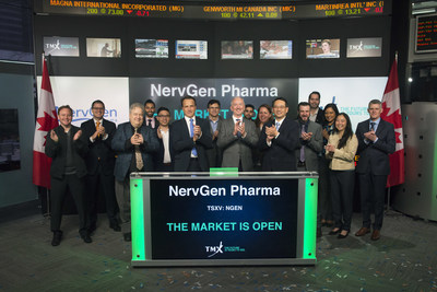 NervGen Pharma Corp. Opens the Market (CNW Group/TMX Group Limited)