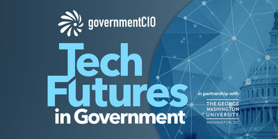 Government leaders from the White House, Veterans Affairs, GSA, Homeland Security and Defense Health Agency on May 9 at George Washington University to discuss what's next in federal technology.