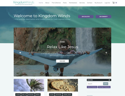 KingdomWinds.com is a Christian multimedia destination website featuring content and works produced by the Kingdom Winds Collective-an alliance of authors, artists, artisans, podcasters, filmmakers, musicians, ministries, and churches.