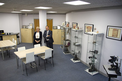 Clinical Training Manager, Grant Duncan & Clinical Training Co-ordinator, Victoria Chapman-Brown, in the new 'Hub'