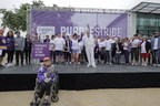 Alex Trebek Joins Survivors, Supporters At Pancreatic Cancer Action Network's PurpleStride® Los Angeles Event