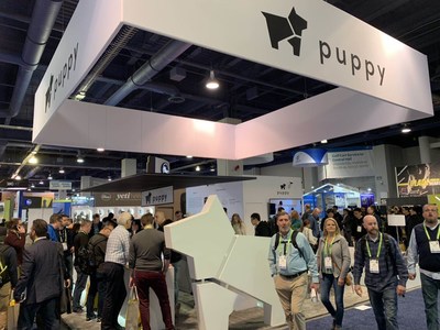 Puppy Robot’s Booth at CES