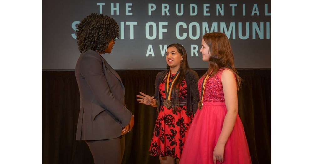 Two North Dakota youth honored for volunteerism at national award