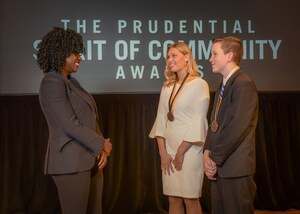 Two Minnesota youth honored for volunteerism at national award ceremony in Washington, D.C.