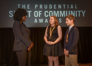 Two Massachusetts youth honored for volunteerism at national award ceremony in Washington, D.C.