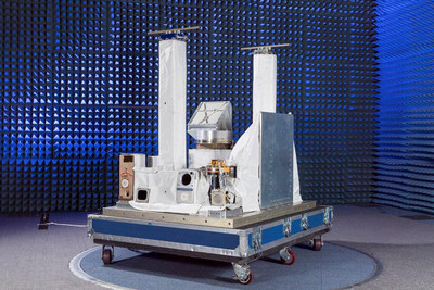 The Space PlasmA Diagnostic suitE (SPADE) experiment (tower-like structures in photo), is shown integrated onto the Space Test Program-Houston 6 (STP-H6) pallet. Developed by the U.S. Naval Research Laboratory Plasma Physics Division, in conjunction with the Spacecraft Engineering Department, SPADE is designed to monitor background space plasma conditions on-orbit the International Space Station (ISS) and provide early warning of the onset of hazardous levels of spacecraft charging.