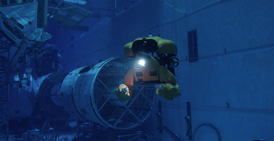Aquanaut completing a self inspection in ROV mode