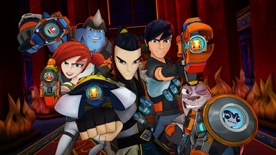 SLUGTERRA is coming summer 2019 to Xfinity X1 on the new Kids Room SVOD service from DHX Media. (CNW Group/DHX Media Ltd.)