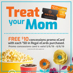 Take Mom to the movies with Regal's Mother's Day BOGO offer