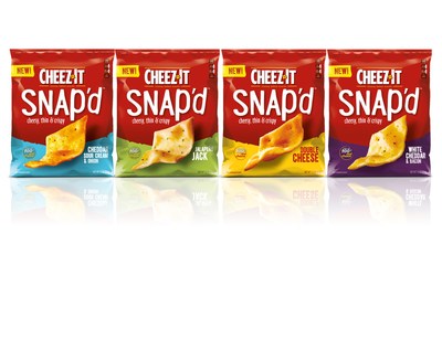 Cheez-It Snap’d have officially hit shelves nationwide. This super thin, crispy, munchable snack with real cheese inside and out provides seriously big cheese flavor and is the perfect complement to watching your favorite TV series. In fact, they’re so insanely munchable people have been grabbing multiple bags at stores—and Cheez-It is genuinely concerned about an impending cheese shortage.