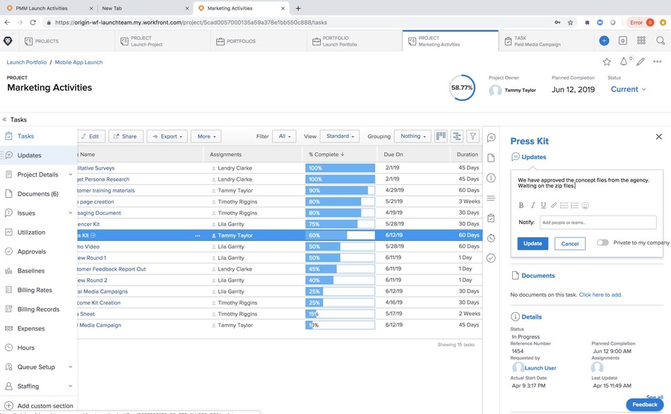 Workfront Unveils New User Experience for Modern Work Management