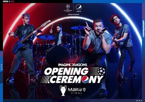 УЕФА и Pepsi® анонсировали выступление Imagine Dragons перед финалом Лиги чемпионов УЕФА