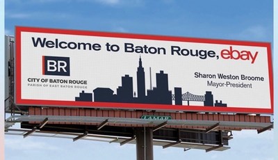 eBay announced the expansion of its economic empowerment program, Retail Revival, to a sixth city - Baton Rouge, Louisiana.