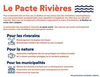Document explicatif : Les 7 propositions du Pacte Rivières (Groupe CNW/Aile parlementaire de Québec solidaire)