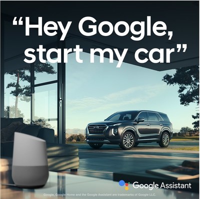 Google home hot sale in car