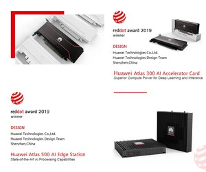 Atlas de Huawei obtiene una doble victoria en el concurso de diseño Red Dot Award