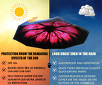 Hawaiian Sunsets Welcomes Summer Beach Months With New Array of Beautiful Umbrellas: UV Protection and Wind Resistant