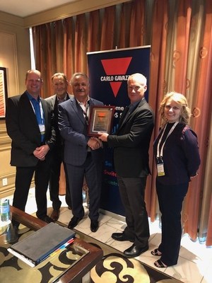Carlo Gavazzi Presents Digi-Key with Outstanding Distributor Achievement Award, 2019