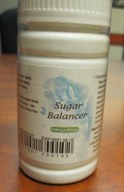 Sugar Balancer (Groupe CNW/Santé Canada)