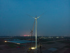 XCMG établit un nouveau record mondial en installant la plus haute hélice dans un parc éolien avec la grue XCA1600.