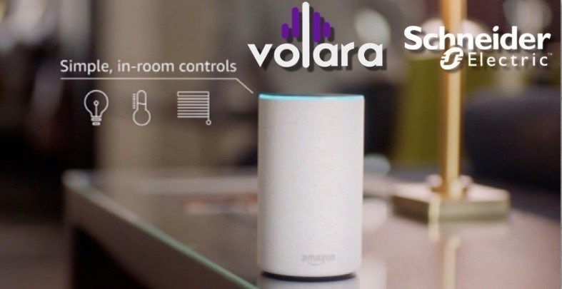 Volara and Schneider Electric Bring Smart Room Controls on Voice Command to Hotels (CNW Group/Schneider Electric Canada Inc.)