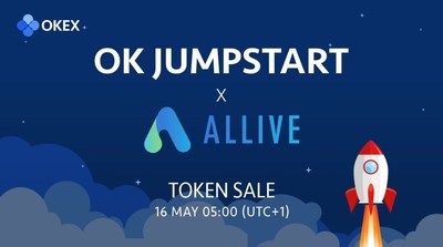 OK Jumpstart vai lançar segunda venda de tokens para o ALLIVE (ALV) na próxima semana (PRNewsfoto/OKEx)