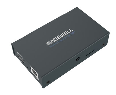 Magewell's new Pro Convert TX NDI encoders lower the cost of transitioning into IP-based video production and AV workflows.