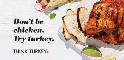 Don't be chicken. Try turkey. (CNW Group/Turkey Farmers of Canada (TFC))