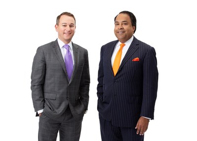 Left Brian Mitchell; Right I. Bobby Majumder; co-managing partners of the Dallas office, Reed Smith