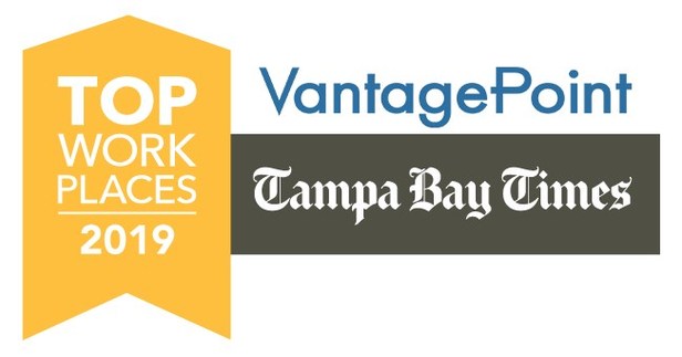 Vantagepoint AI Named Top Workplace by The Tampa Bay Times