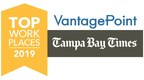 Vantagepoint AI Named Top Workplace by The Tampa Bay Times