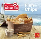 Nouveau repas Fish &amp; Chips offert au Canada pour une durée limitée
