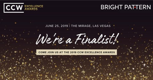 Bright Pattern Selected as Finalist for Omnichannel Provider of the Year for Customer Contact Week (CCW) Excellence Awards