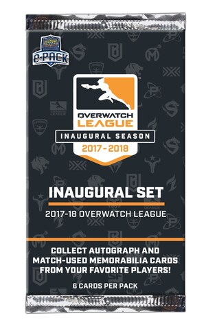 The Overwatch League™ and Upper Deck Sign Multi-Year Exclusive Trading Card and Collectibles Deal