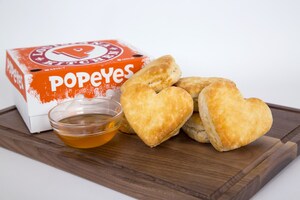 POPEYES® Shares The Love On National Buttermilk Biscuit Day With Limited Edition Heart Shaped Biscuits