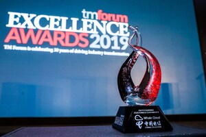 Whale Cloud y China Telecom ganan el premio al "Sobresaliente enfoque centrado en el cliente" en el TM Forum de 2019