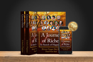 John Spender chronicles people's perception of happiness in his bestselling anthology book - "A Journey of Riches: In Search of Happiness"