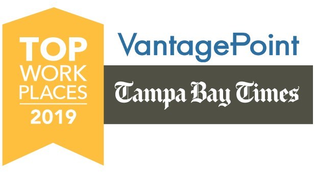 Vantagepoint Ai Named Top Workplace By The Tampa Bay Times