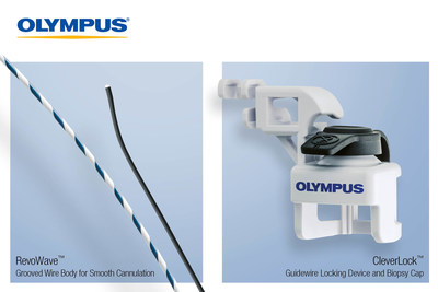 Olympus expands its ERCP access portfolio with two new products for biliary endoscopy. Via an exclusive agreement, Olympus will be the U.S. distributor of the RevoWave Endoscopic Guidewire, which provides smooth and atraumatic biliary cannulation in sensitive anatomy. The Olympus-designed and manufactured CleverLock Guidewire Locking Device securely locks multiple guidewires in place with a simple, stable design.