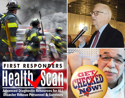 NYCRA's First Responders Health Scan program and speaker series included Dr. Robert Bard and (ret) firefighter Sal Banchitta