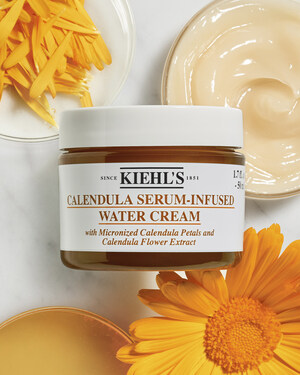Kiehl's Innovates With Heritage Ingredient, Calendula, In New Serum-Infused Water Cream