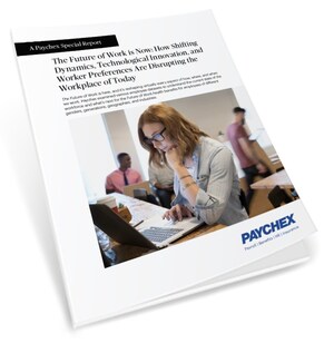 Research from Paychex on the Future of Work Shows Employees Want Greater Flexibility