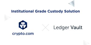 Crypto.com Integrates Ledger Vault Technology for Institutional Grade Custody Solution
