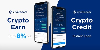 Crypto com Launches Earn and Credit to Replace Your Bank Account