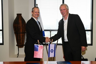 Lockheed Martin’s Rich Benton, Acting Vice President of Close Combat Systems, and Yuval Miller, Rafael’s Executive Vice President - Head of Air and C4I Systems Division, officially sign the teaming agreement to jointly develop, market, manufacture and support Rafael’s Smart, Precise Impact and Cost-Effective (SPICE™) guidance kits for U.S. sale. Lockheed Martin’s Rich Benton, Acting Vice President of Close Combat Systems, and Yuval Miller, Rafael’s Executive Vice President - Head of Air and C4I Systems Division, officially sign the teaming agreement to jointly develop, market, manufacture and support Rafael’s Smart, Precise Impact and Cost-Effective (SPICE™) guidance kits for U.S. sale.