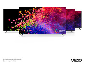 Award-Winning VIZIO 2019 TV Collection Now Available at Retailers Nationwide