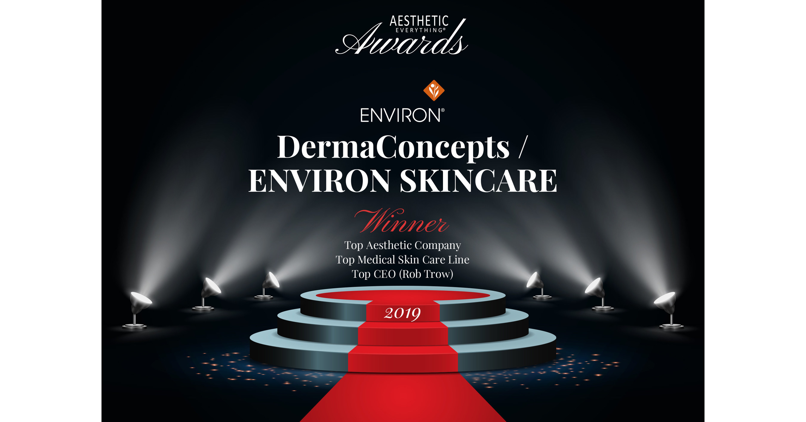 Environ® Skin Care Receives 2019 "Top Medical Skin Care" Aesthetic